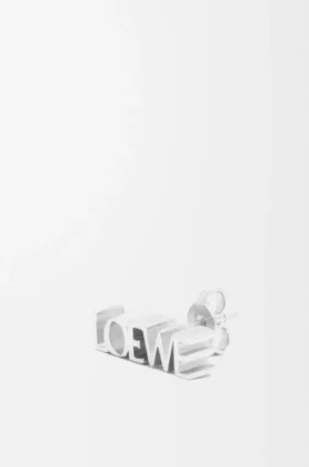 Loewe Graphic Einzelohrring aus Sterlingsilber