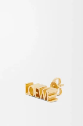 Loewe Graphic Einzelohrring aus Sterlingsilber
