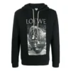 Loewe Herrenmaske mit Aufdruck, schwarz H6109730Pc-1100