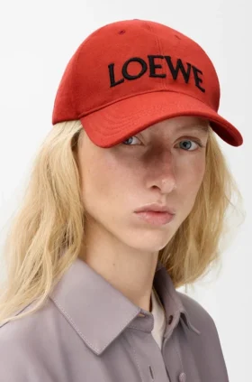 Loewe-Kappe aus Baumwoll-Canvas