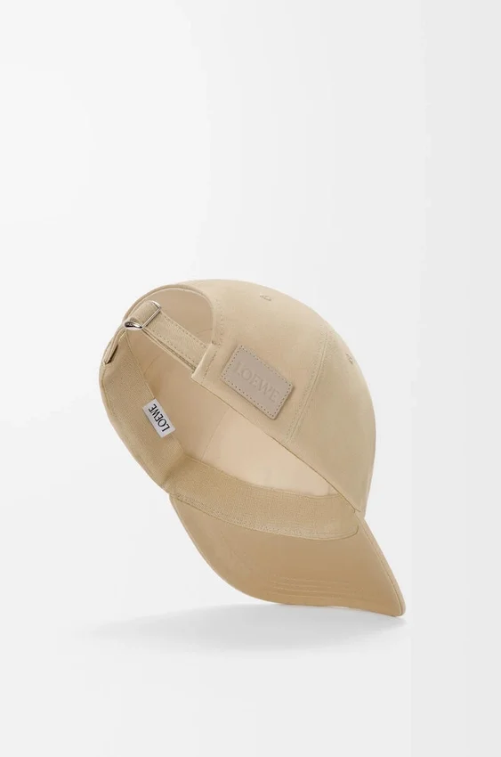 Loewe-Kappe aus Baumwoll-Canvas Loewe-Kappe aus Baumwoll-Canvas