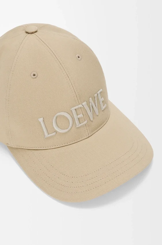 Loewe-Kappe aus Baumwoll-Canvas Loewe-Kappe aus Baumwoll-Canvas