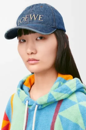 Loewe-Kappe aus Denim