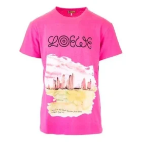 Loewe Kurzarm-Hemd für Herren in Rosa H6109833Pc-7140
