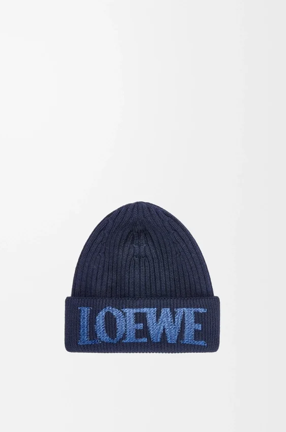 Loewe-Mütze aus Wolle Loewe-Mütze aus Wolle