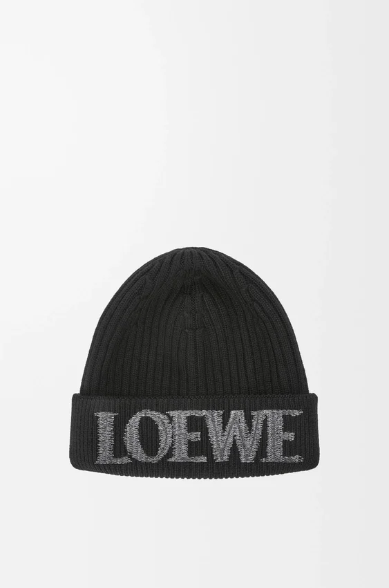 Loewe-Mütze aus Wolle Loewe-Mütze aus Wolle