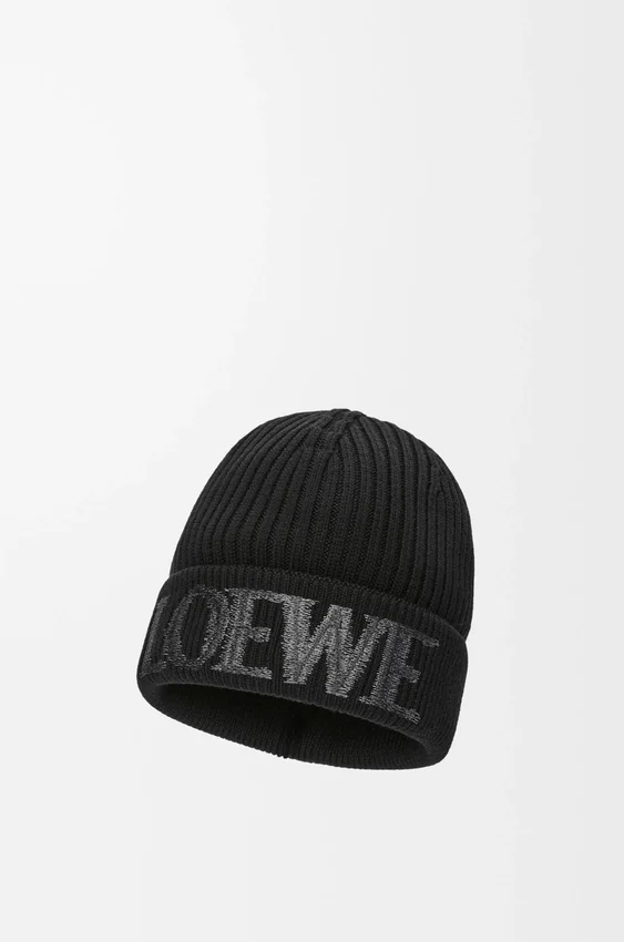 Loewe-Mütze aus Wolle Loewe-Mütze aus Wolle