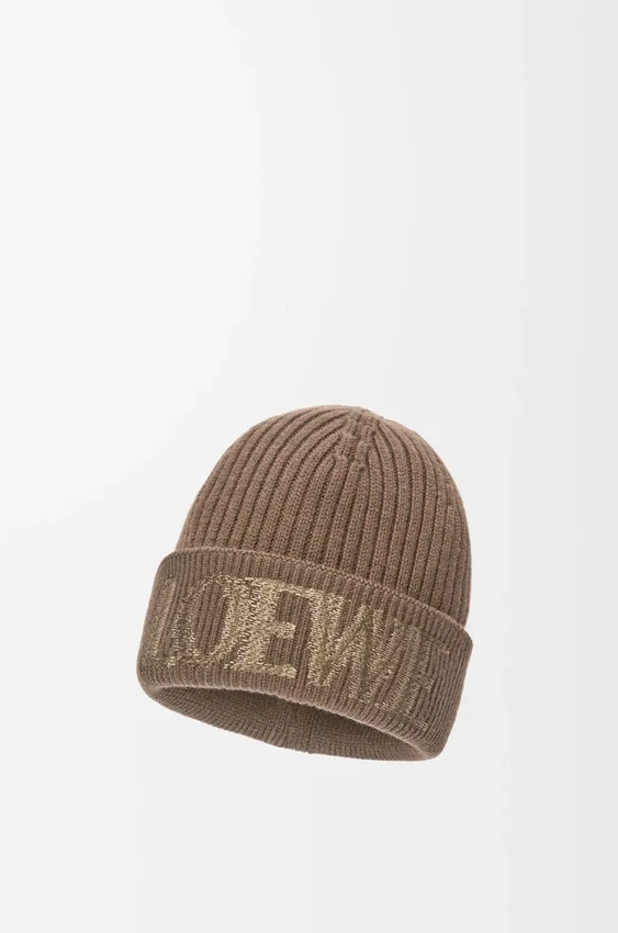 Loewe-Mütze aus Wolle Loewe-Mütze aus Wolle
