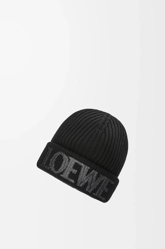 Loewe-Mütze aus Wolle Loewe-Mütze aus Wolle