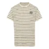 Loewe Stripe Kurzarm-T-Shirt für Herren, weiss, H6109650Pc-2396