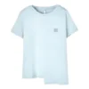 Logo-Kurzarm-T-Shirt Hellblau S6299062Cr