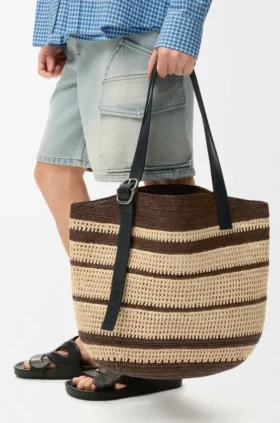 Loop Basket aus Raffia