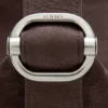 Loop Bucket aus genarbtem Nubukleder