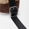 «Loop Bucket» aus Raffia «Loop Bucket» aus Raffia
