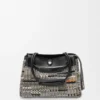 Madrid-Tasche in mittlerer Grösse aus gewebtem Textil