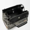 Madrid-Tasche in mittlerer Grösse aus gewebtem Textil
