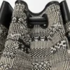 Madrid-Tasche in mittlerer Grösse aus gewebtem Textil