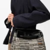 Madrid-Tasche in mittlerer Grösse aus gewebtem Textil