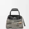 Madrid-Tasche in mittlerer Grösse aus gewebtem Textil