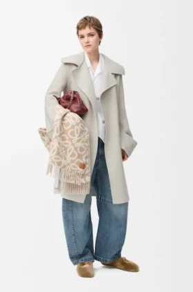 Barrel-Jeans aus Denim
