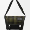 Medium Flex Messenger aus Canvas und gebürstetem Wildleder