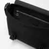 Medium Flex Messenger aus Canvas und gebürstetem Wildleder