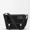 Medium Flex Messenger aus Canvas und Wildleder