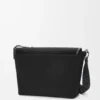 Medium Flex Messenger aus Canvas und Wildleder