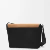 Medium Flex Messenger aus Canvas und Wildleder