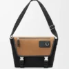 Medium Flex Messenger aus Canvas und Wildleder