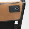 Medium Flex Messenger aus Canvas und Wildleder