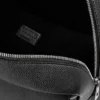 Militärrucksack aus weichem, genarbtem Kalbsleder Militärrucksack aus weichem, genarbtem Kalbsleder