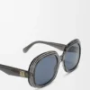 Mini Anagram Steps quadratische Sonnenbrille Mini Anagram Steps quadratische Sonnenbrille
