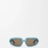 Mini-Anagram-Steps-Sonnenbrille in rechteckiger Form Mini-Anagram-Steps-Sonnenbrille in rechteckiger Form