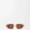 Mini-Anagram-Steps-Sonnenbrille in rechteckiger Form Mini-Anagram-Steps-Sonnenbrille in rechteckiger Form