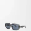 Mini-Anagram-Steps-Sonnenbrille in rechteckiger Form Mini-Anagram-Steps-Sonnenbrille in rechteckiger Form