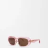 Mini-Anagram-Steps-Sonnenbrille in rechteckiger Form Mini-Anagram-Steps-Sonnenbrille in rechteckiger Form