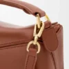 Mini Featherlight Puzzle-Tasche aus Nappa-Lammleder