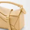 Mini Featherlight Puzzle-Tasche aus Nappa-Lammleder
