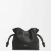 Mini-Flamenco-Clutch aus Nappa-Kalbsleder Mini-Flamenco-Clutch aus Nappa-Kalbsleder
