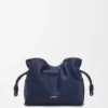 Mini-Flamenco-Clutch aus Nappa-Kalbsleder Mini-Flamenco-Clutch aus Nappa-Kalbsleder