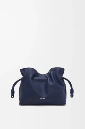 Mini-Flamenco-Clutch aus Nappa-Kalbsleder Mini-Flamenco-Clutch aus Nappa-Kalbsleder