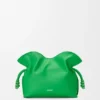 Mini-Flamenco-Clutch aus Nappa-Kalbsleder Mini-Flamenco-Clutch aus Nappa-Kalbsleder