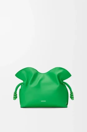 Mini-Flamenco-Clutch aus Nappa-Kalbsleder Mini-Flamenco-Clutch aus Nappa-Kalbsleder