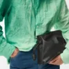 Mini-Flamenco-Clutch aus Nappa-Kalbsleder Mini-Flamenco-Clutch aus Nappa-Kalbsleder