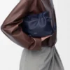 Mini-Flamenco-Clutch aus Nappa-Kalbsleder Mini-Flamenco-Clutch aus Nappa-Kalbsleder