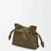 Mini-Flamenco-Clutch aus Nappa-Kalbsleder Mini-Flamenco-Clutch aus Nappa-Kalbsleder