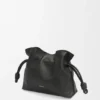 Mini-Flamenco-Clutch aus Nappa-Kalbsleder Mini-Flamenco-Clutch aus Nappa-Kalbsleder