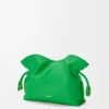 Mini-Flamenco-Clutch aus Nappa-Kalbsleder Mini-Flamenco-Clutch aus Nappa-Kalbsleder