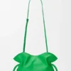 Mini-Flamenco-Clutch aus Nappa-Kalbsleder Mini-Flamenco-Clutch aus Nappa-Kalbsleder
